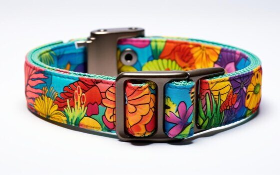 Floral Dog Collar