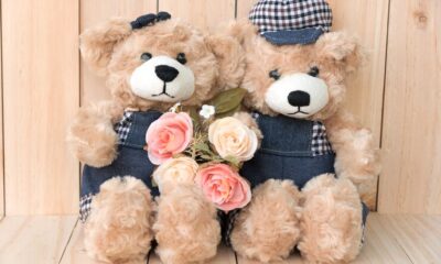 Floral Teddy Bear