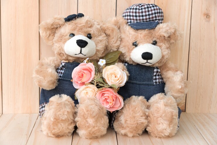 Floral Teddy Bear