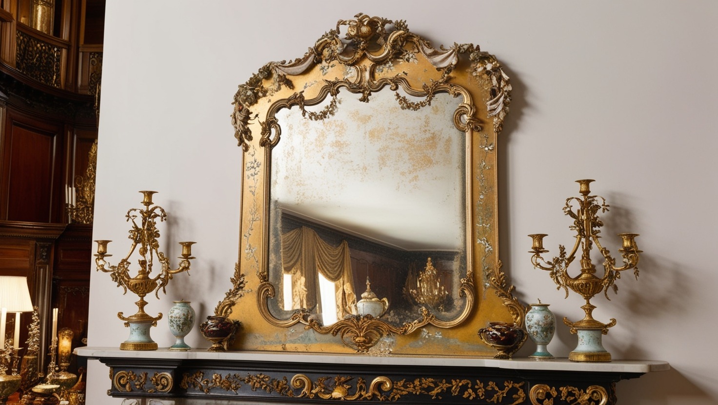 Antiqued Mirror