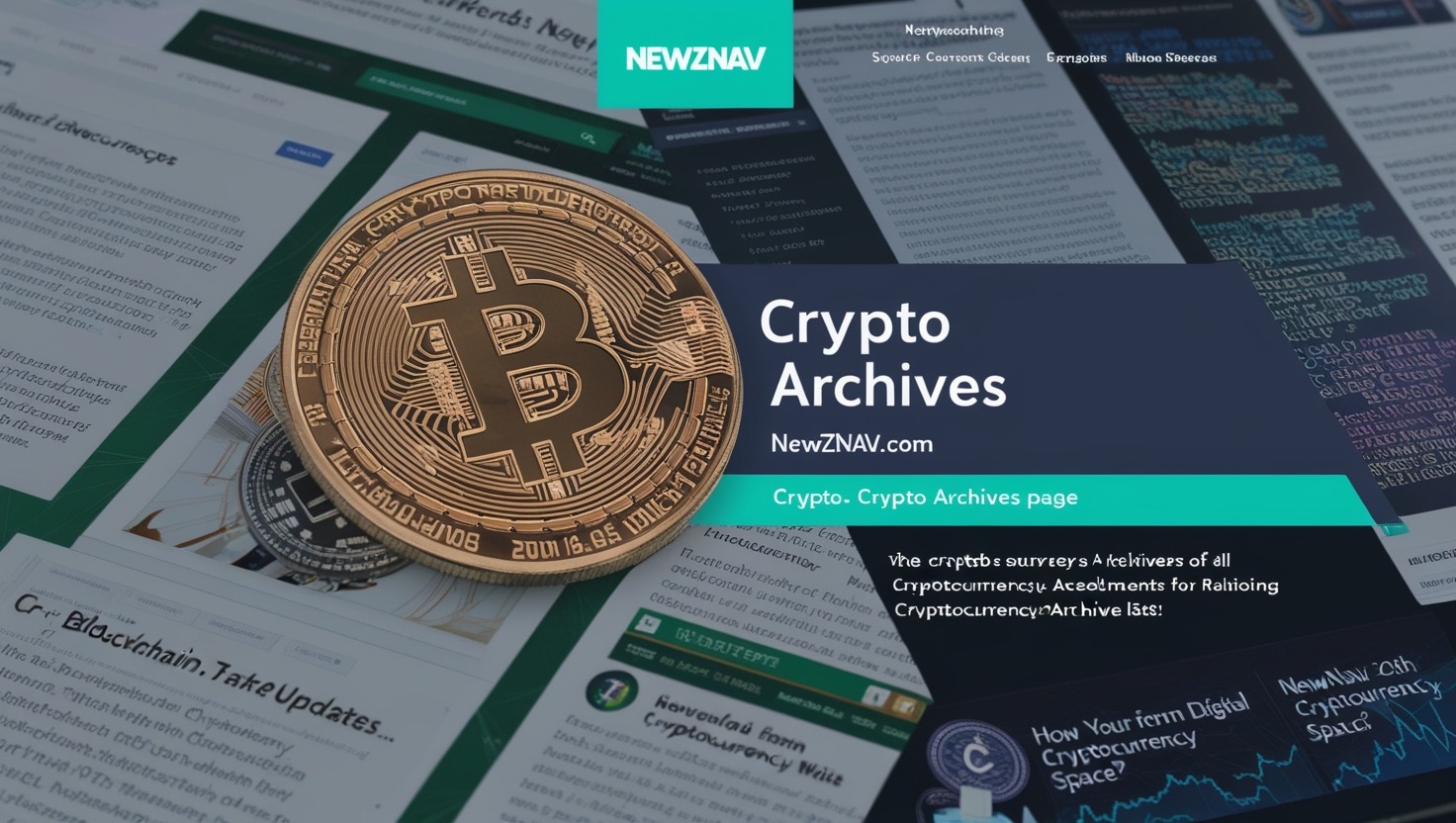 Newznav Crypto Archives, showcasing cryptocurrency news and market updates.