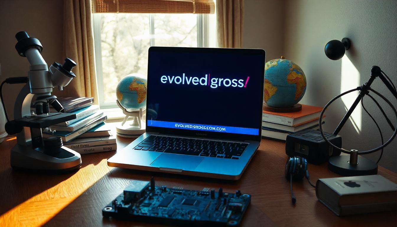 EvolvedGross.com showcasing cutting-edge digital services and technology-driven content.