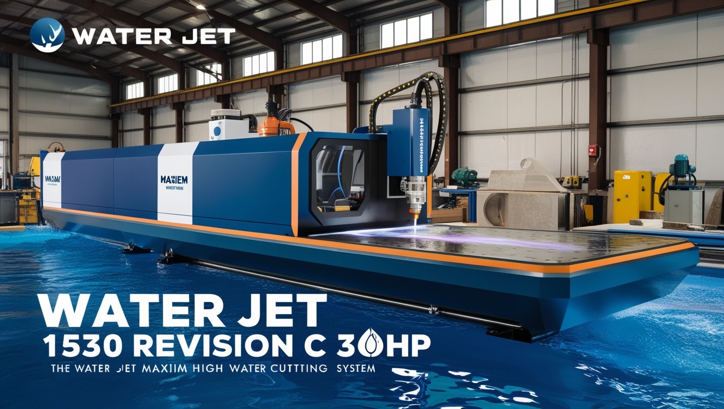 The water jet maxieem 1530 revision c 30hp​ is a powerful and versatile system designed for industrial-grade cutting.